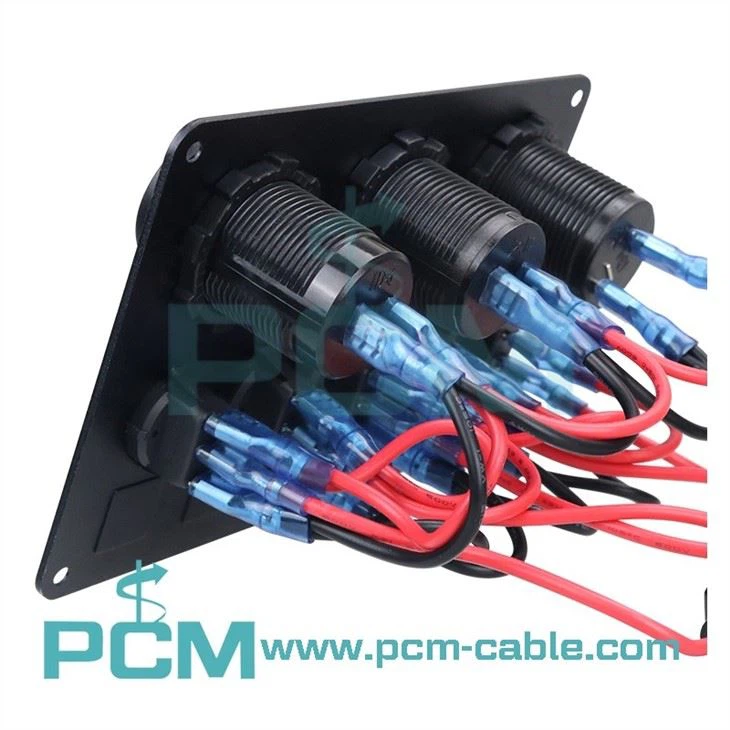 Marine Boat Rocker Switch Panel (3)
