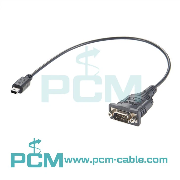 Mini 5-Pin USB Ke DB9 Serial Converter
