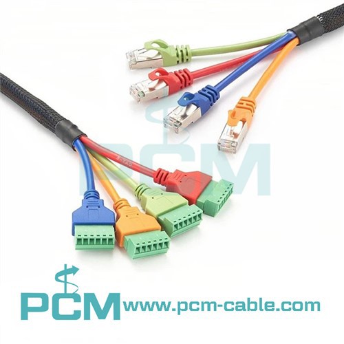 Ethernet RJ45 Ke Kabel Blok Terminal Tanpa Solder