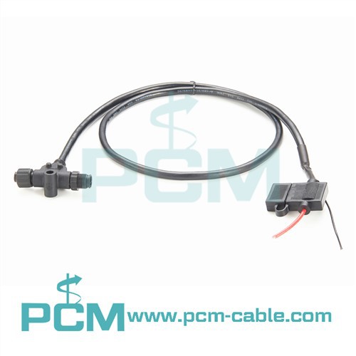 Kabel Kuasa Tee NMEA 2000 Dengan Fius