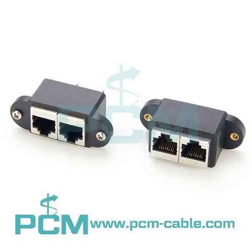 Penyambung Pemasangan Panel Ethernet Berganda