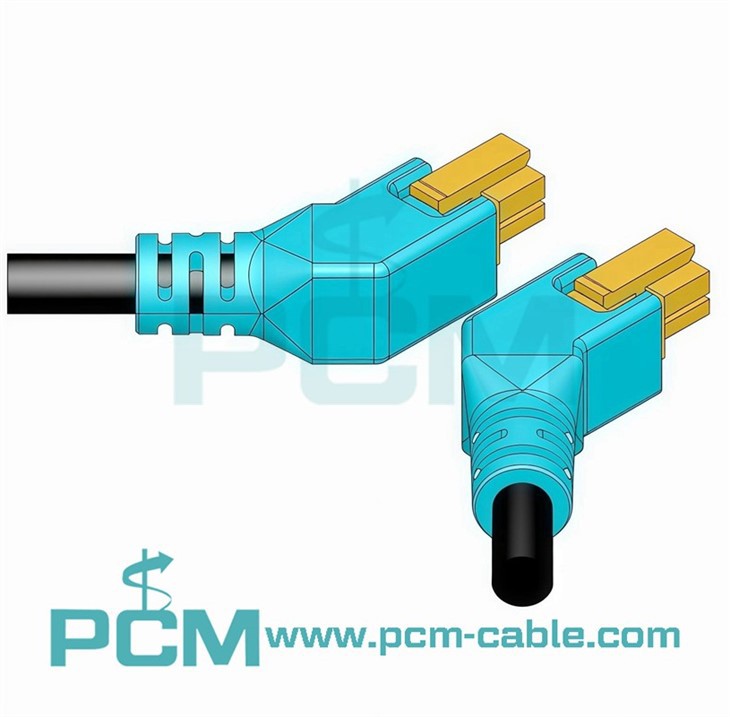 molex micro fit 3.0 4 pin 45-degree molded connector