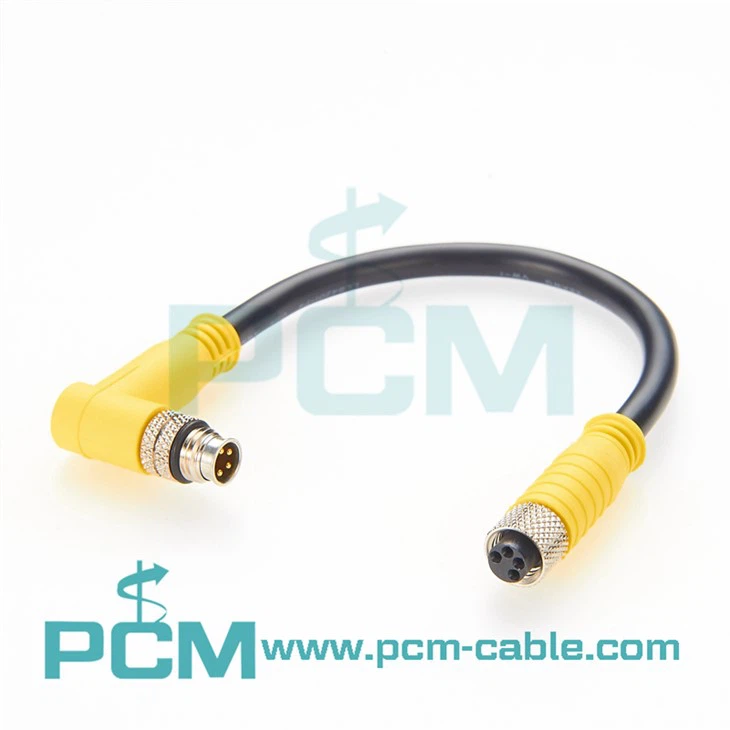 Kabel Sambungan M8 Dengan Penyambung Sudut Tegak