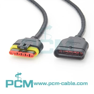 TYCO AMP SUPERSEAL Kabel Penyambung 6 Tiang