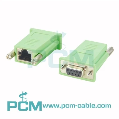 Penyesuai Konsol Bersiri Wanita DB9 Ke RJ45 Cisco CAB-Serasi 9AS-FDTE