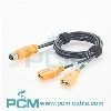 M12 A Kod 8 Pin ke Kabel USB Dwi A